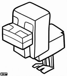 236x267 Minecraft Block Coloring Pages Free