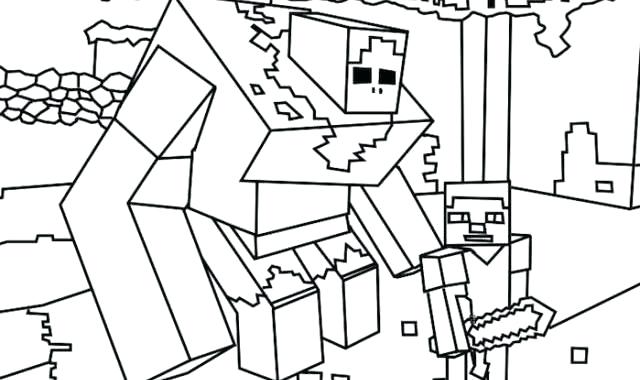 640x380 Minecraft Coloring Pages Print Minecraft Coloring Pages