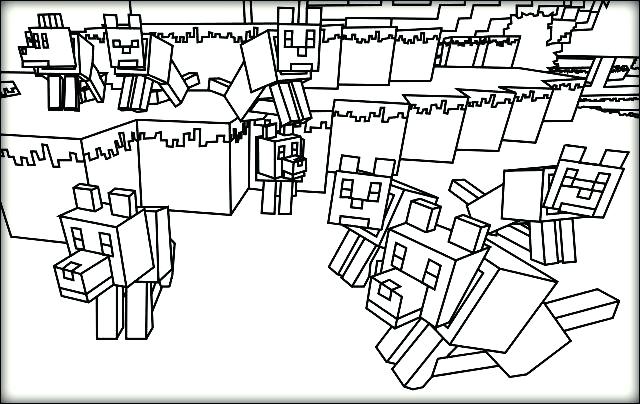 640x404 Minecraft Coloring Sheets Free Amusing Pages For Inside