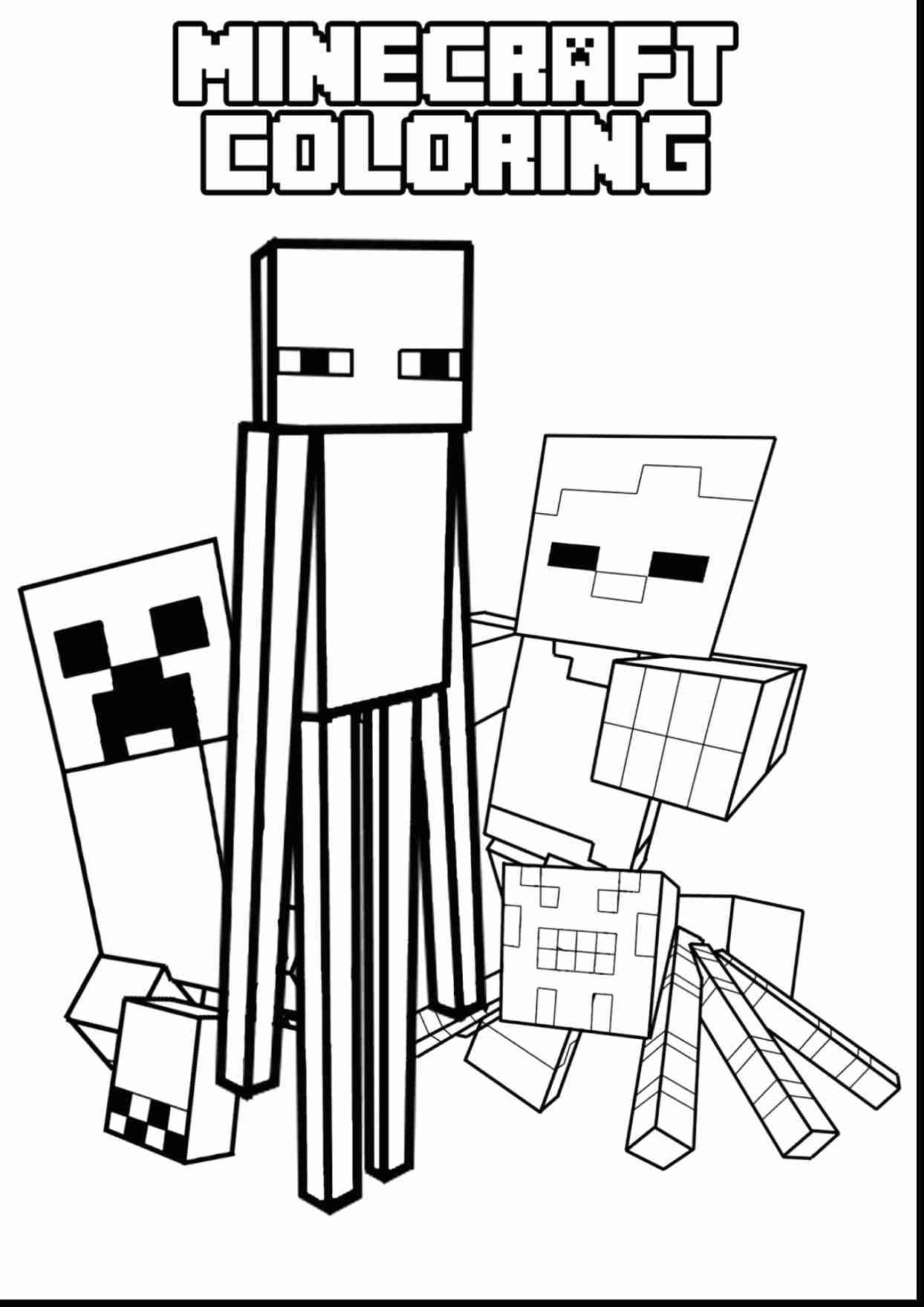 1244x1760 Minecraft Creeper Coloring Pages Printable New Page Free Face