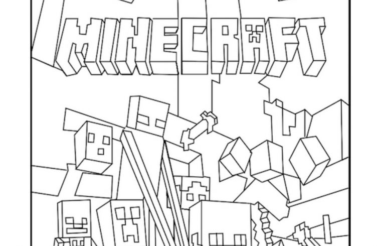 Minecraft Coloring Pages Enderman