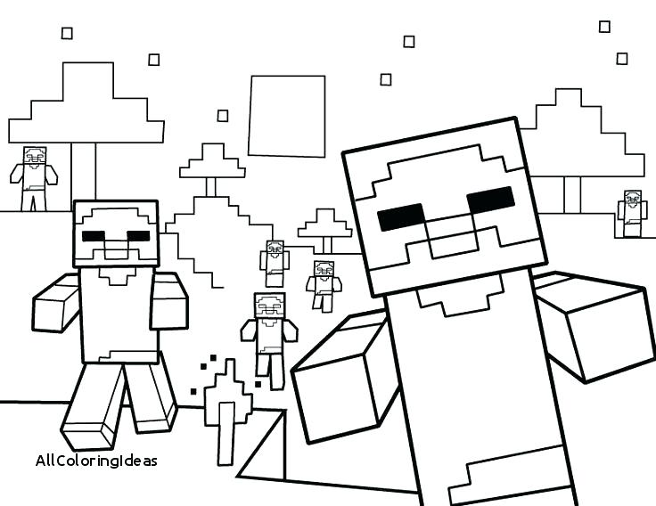 736x568 Mindcraft Coloring Sheets Minecraft Coloring Pages Enderman