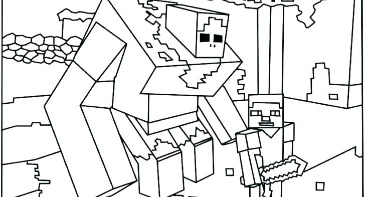 728x393 Minecraft Coloring Page Full Size Of Cake Coloring Pages Printable