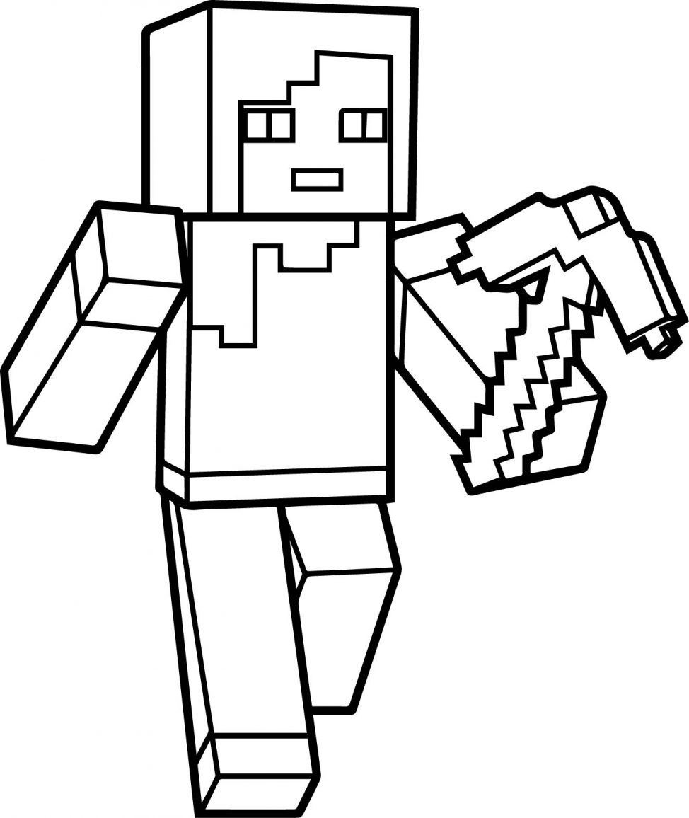 974x1156 Awesome Minecraft Coloring Pages Mutant Enderman Free Coloring