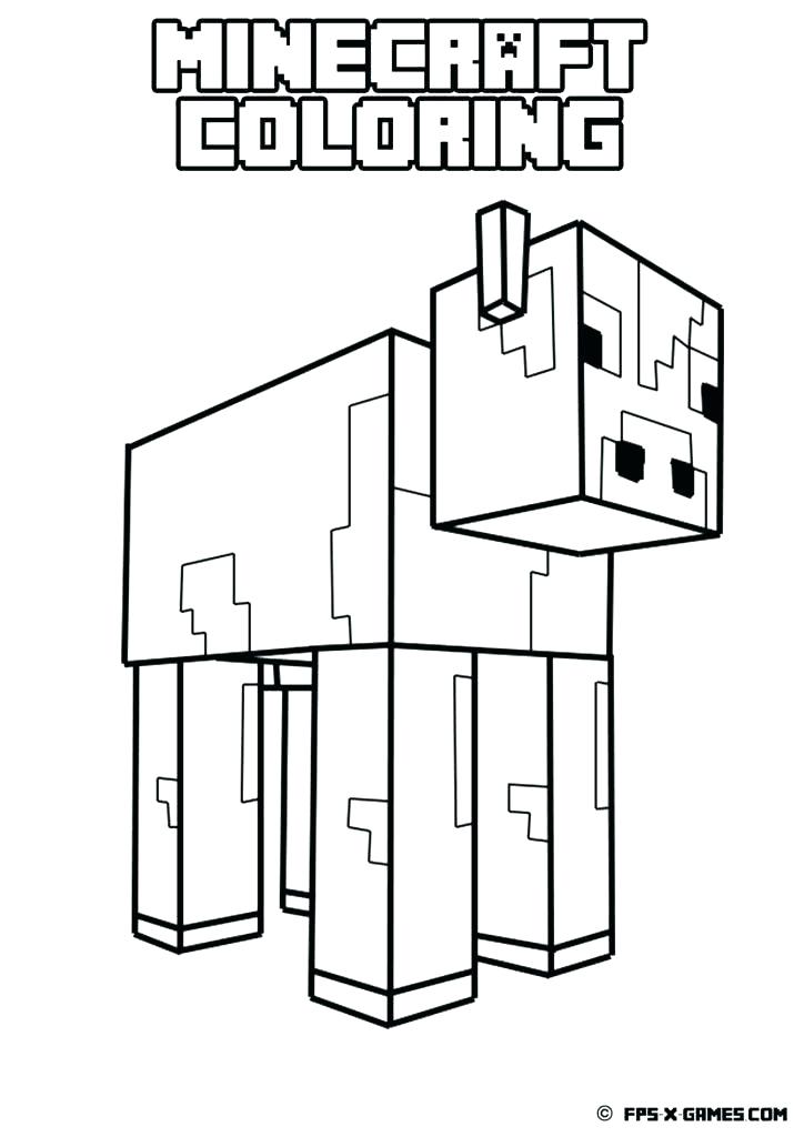 724x1024 Minecraft Cave Spider Coloring Pages Outstanding Extraordinary