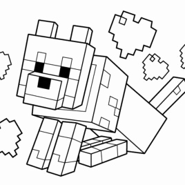 Minecraft Coloring Pages Stampy