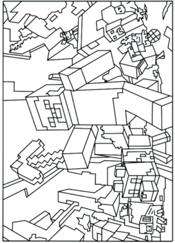 577x803 Kids N Coloring Pages Of Minecraft Stampy Murs