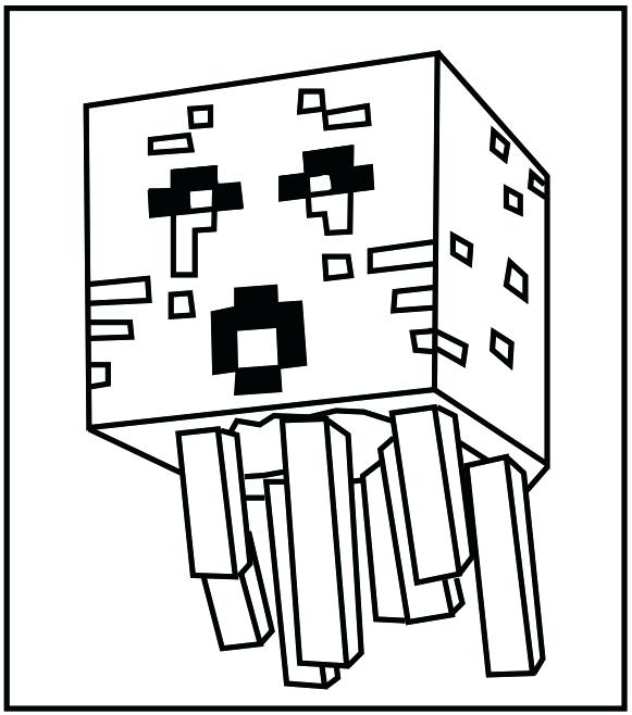 581x658 Printable Minecraft Coloring Pages Coloring Pages Free Printable