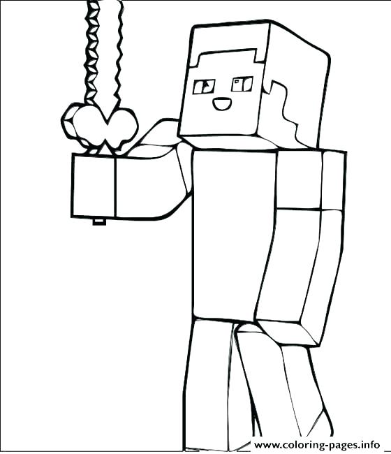 560x650 Minecraft Coloring Book Amazing Printable Coloring Pages