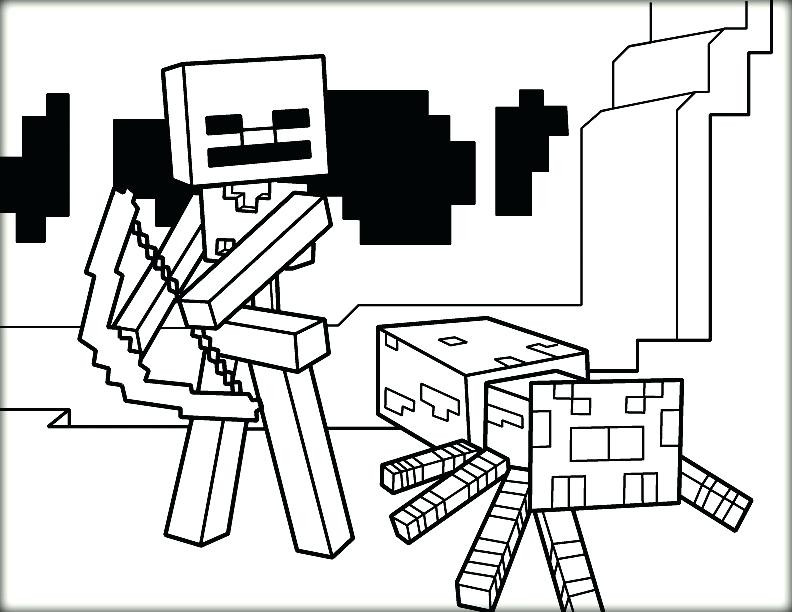 792x612 Minecraft Coloring Pages Printable Beautiful Minecraft Coloring