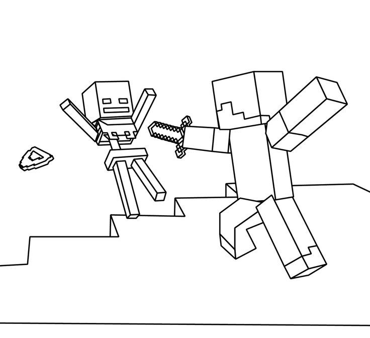 736x672 Minecraft Coloring Pages Printable Herobrine Coloring Pages