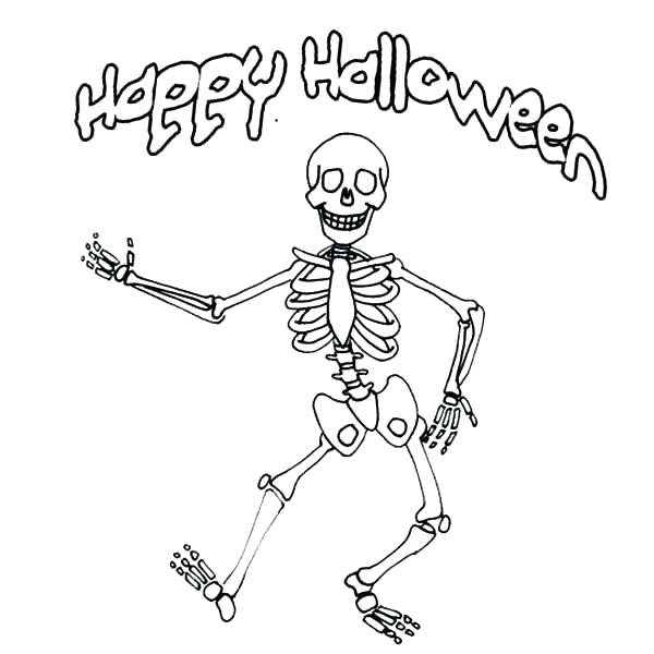 600x600 Skeleton Coloring Pages Skeleton Coloring Page Damaged Skeletons