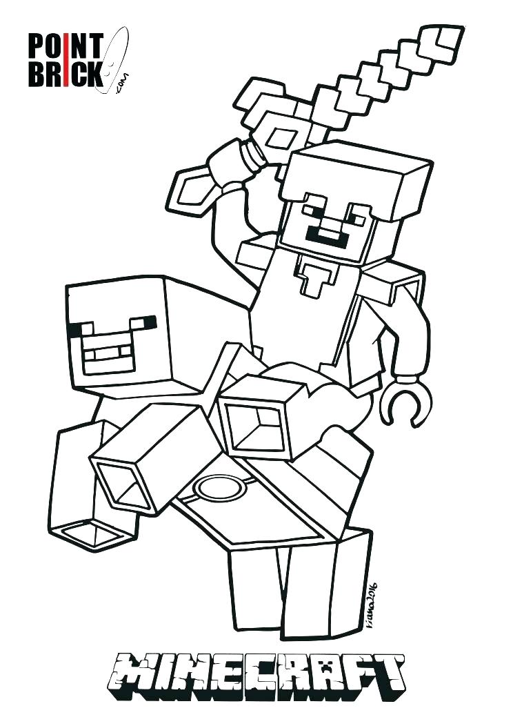 744x1052 Printable Minecraft Coloring Pages Animal Coloring Pages Printable