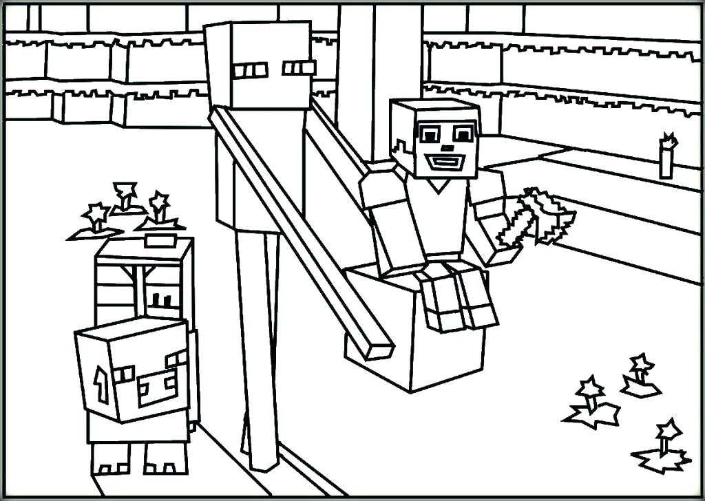 1024x728 Printable Minecraft Coloring Pages Printable Coloring Pages Free