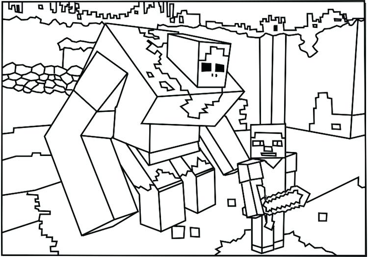 750x524 Coloring Pages For Minecraft Free Coloring Pages Coloring Pages