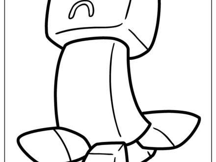 440x330 45 Minecraft Creeper Coloring Page, My Entry For Creeper Coloring