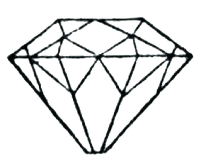 650x538 Diamond Coloring Pages Diamond Coloring Illustration Minecraft