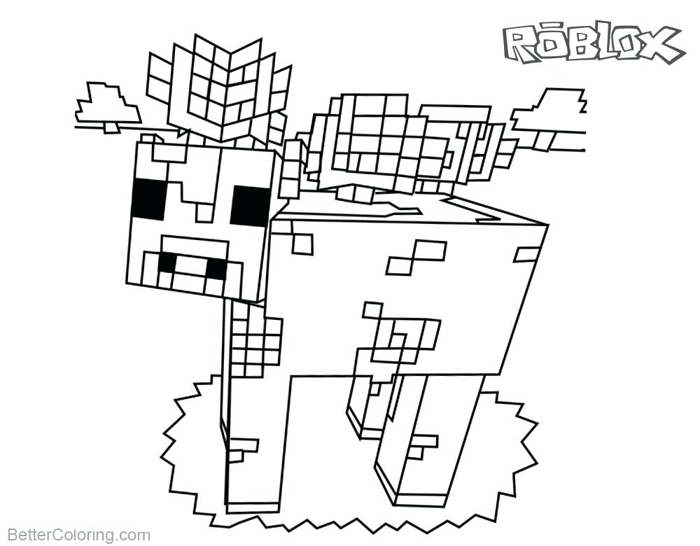 1000x780 Minecraft Color Pages Download This Coloring Page Minecraft