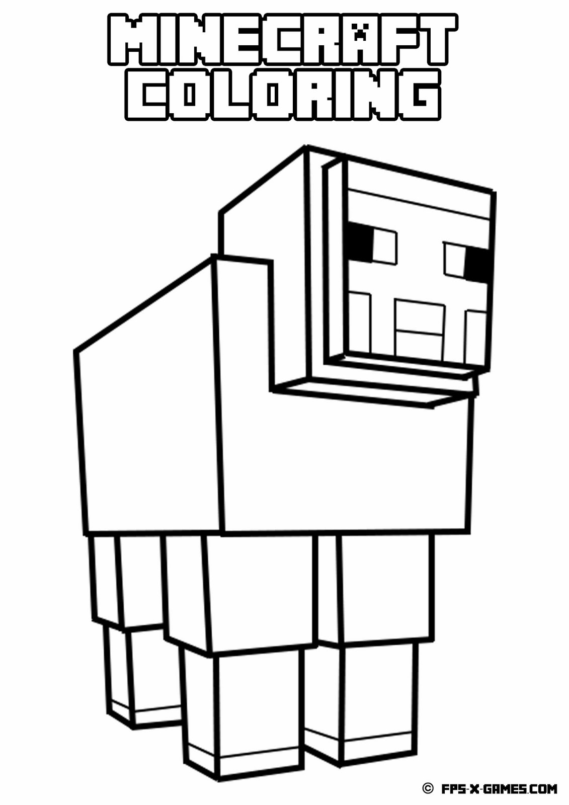 1131x1600 Minecraft Sword Coloring Pages