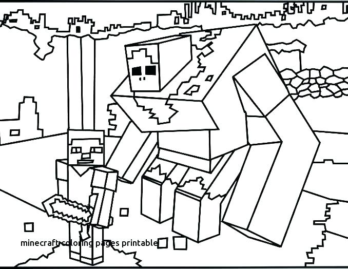 678x524 New Minecraft Coloring Pages For Kids Printable 66 Easter