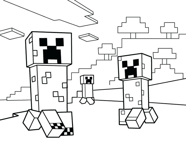 736x568 Coloring Pages Minecraft Minecraft Girl Coloring Pages Coloring