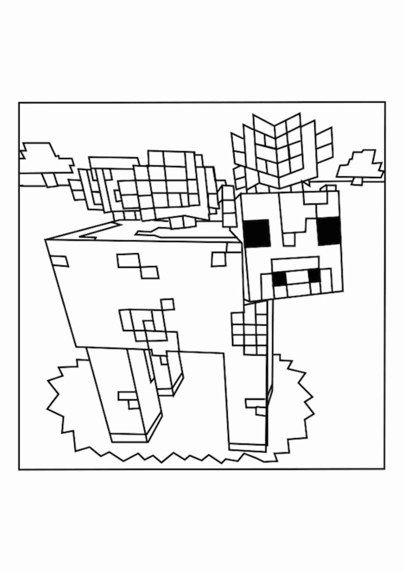 1295x1832 Download Minecraft Story Mode Coloring Pages 4
