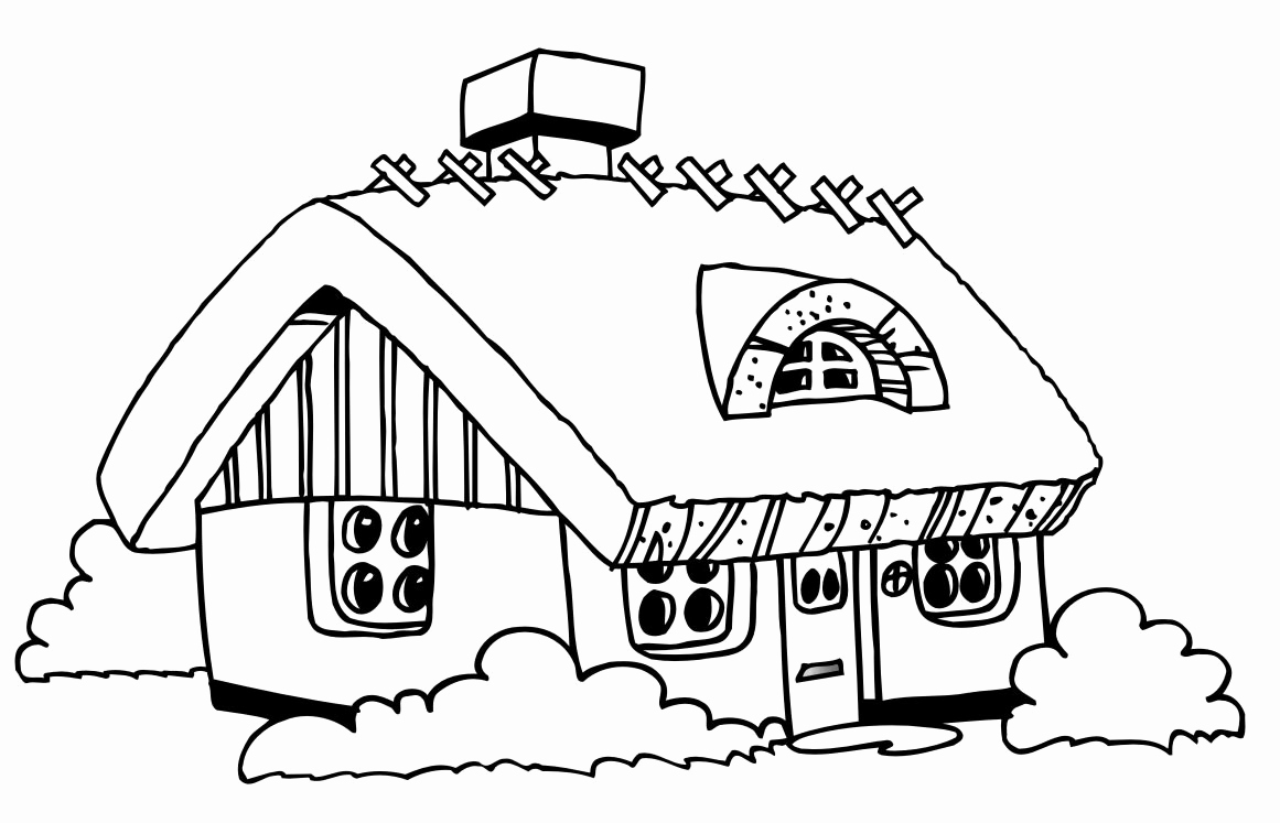 1161x747 Excellent Houses Coloring Pages 33 4776 Minecraft House Coloring