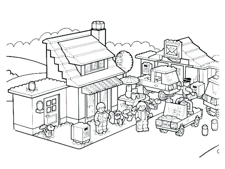 730x547 Minecraft House Coloring Sheets Color Pages Lance Best Images