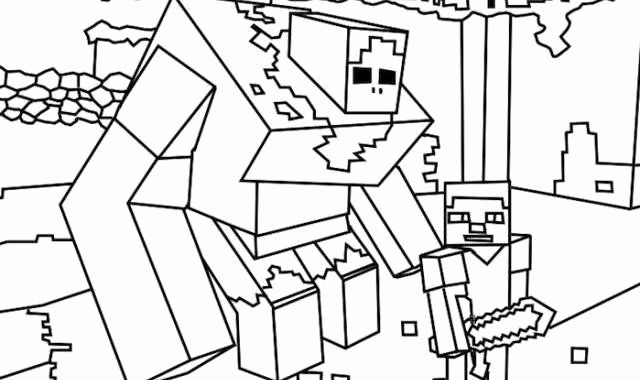 640x380 Minecraft Coloring Pages Image Minecraft Coloring Pages Printable