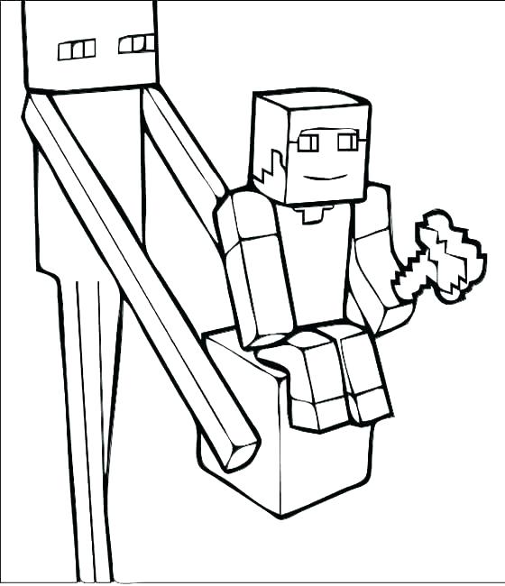 560x650 Minecraft Creeper Coloring Page Creeper Coloring Page