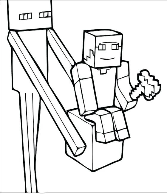 560x650 Amazing Minecraft Printable Coloring Pages And Coloring Pages 39