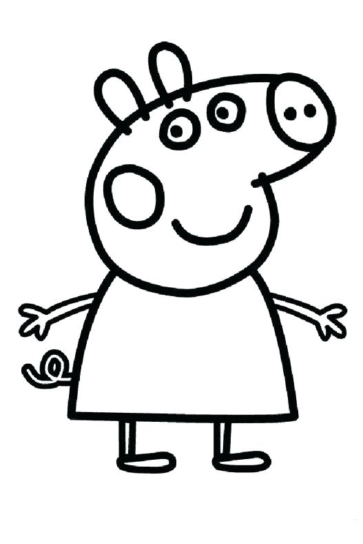 527x788 Four Leaf Clover Coloring Pages Pig Free Printable Coloring Pages