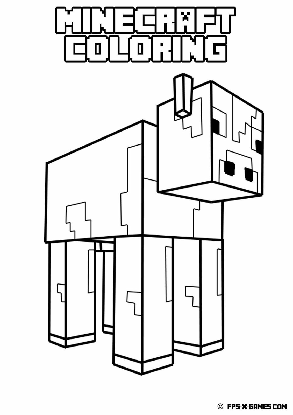1131x1600 Interesting Ideas Printable Coloring Pages Minecraft Glamorous