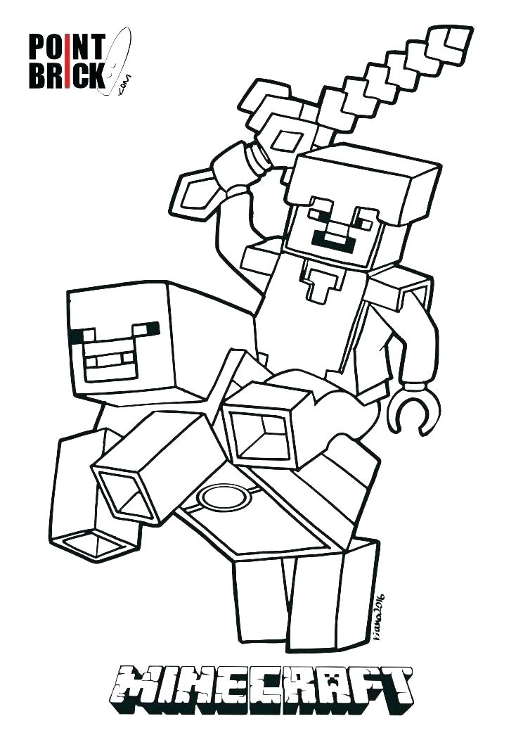 744x1052 Minecraft Printable Coloring Pages Coloring Pages To Print