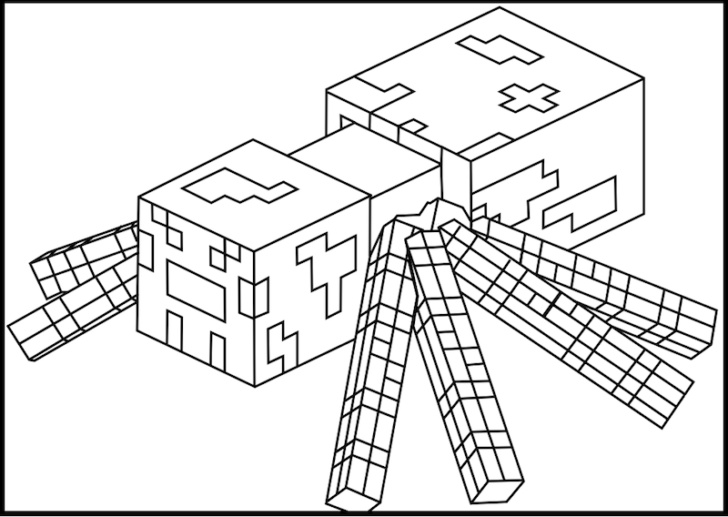 728x517 Herobrine Coloring Pages Minecraft Herobrine Coloring Pages
