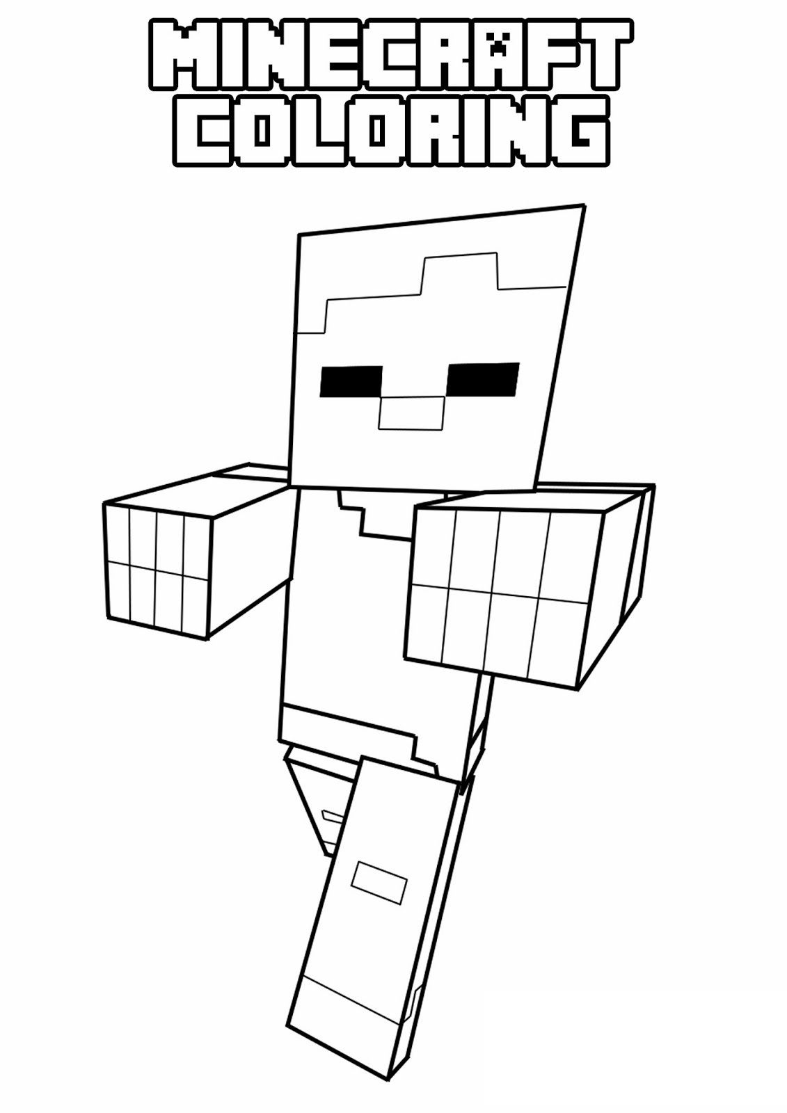 1131x1600 Inspiring Coloring Pages Of Minecraft Skin Pict For Stampy Cat