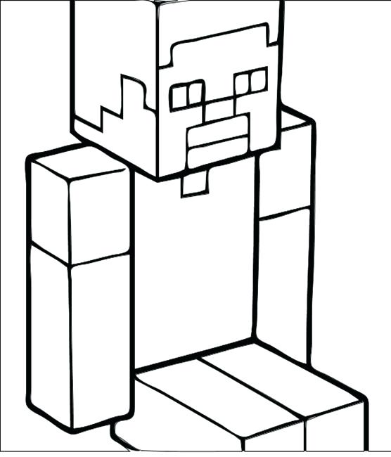 556x650 Minecraft Coloring Pages Of Steve Coloring Pages Minecraft Steve
