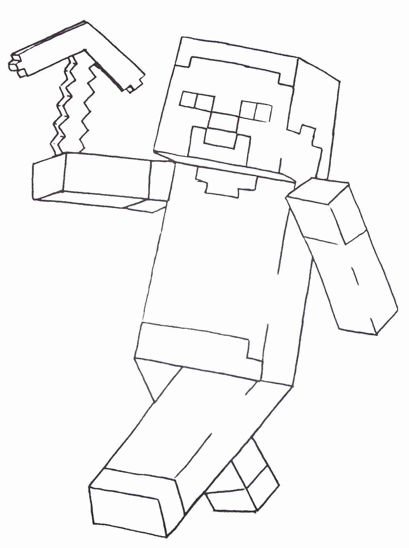 1393x1865 Minecraft Steve Coloring Pages Printable Within Skin Glum Me Showy
