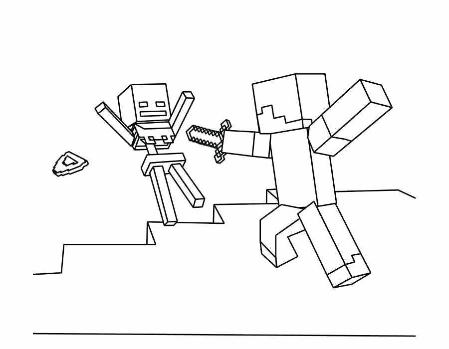 900x700 Coloring Pages Coloring Pages Minecraft Steve Coloring Pages Free