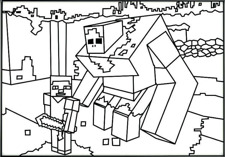 750x524 Mindcraft Coloring A Free Printable World Colouring In Page Found