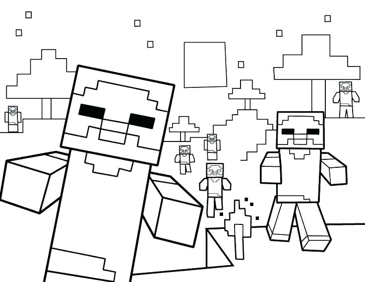 736x568 Minecraft Prints