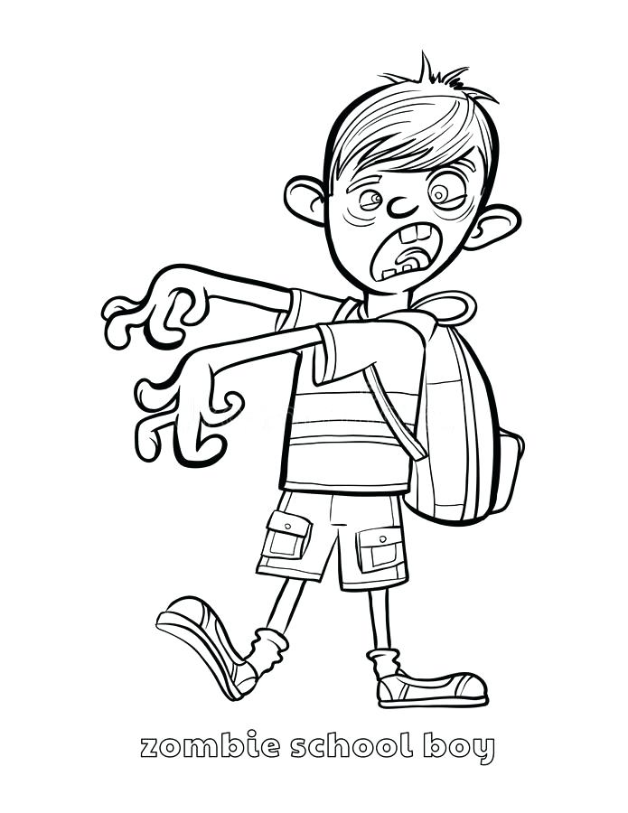 695x900 Zombie Coloring Page Minecraft Zombie Villager Coloring Pages