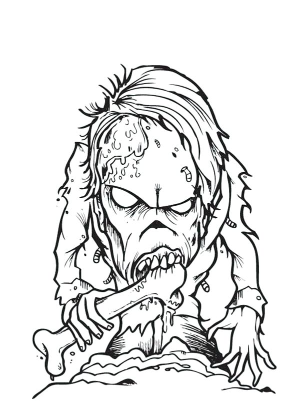 600x801 Zombie Coloring Pages Printable Zombie Coloring Pages Minecraft
