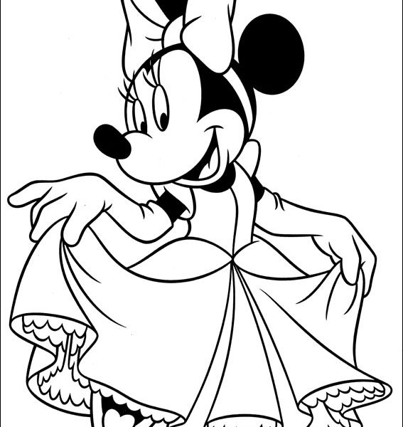 567x600 Mini Coloring Pages Coloring Page
