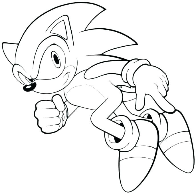 687x678 Sonic Dash Coloring Pages Sonic Dash Colouring Pages Free
