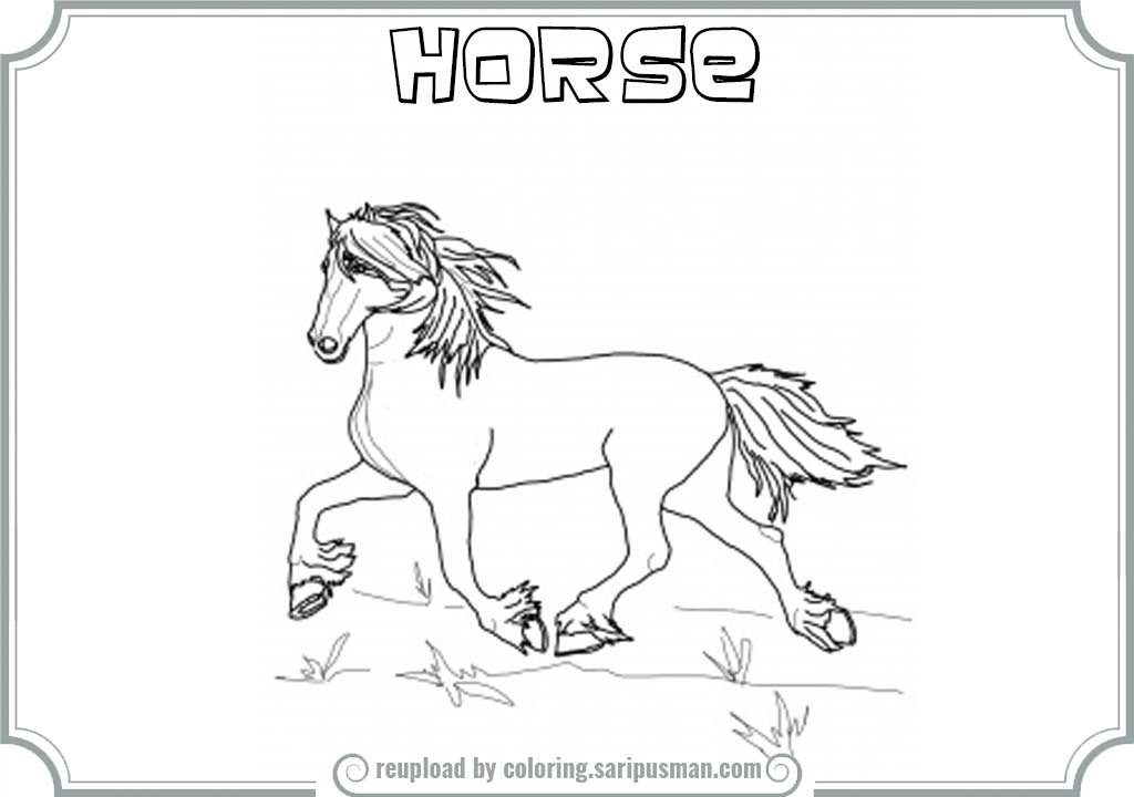 1024x720 Miniature Horse Coloring Pages Printable Coloring Pages