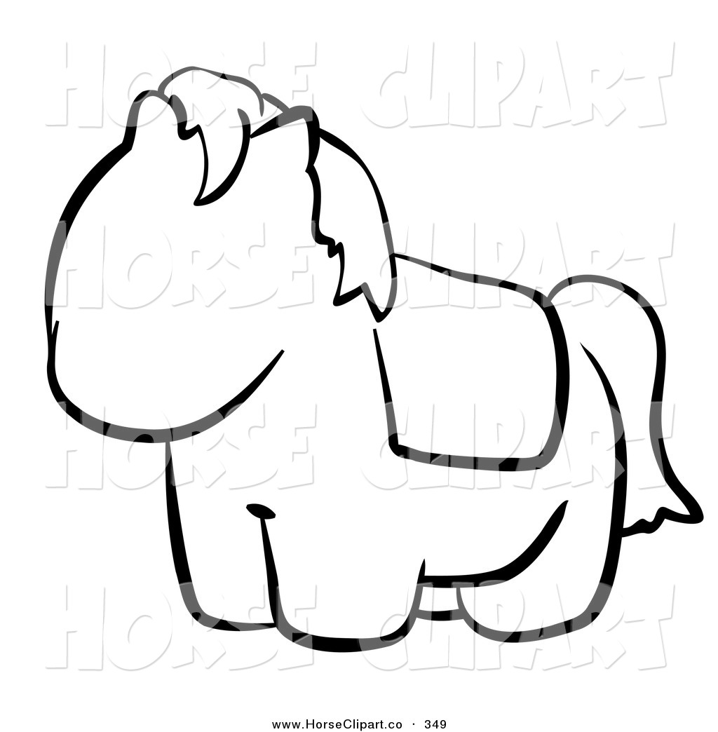 1024x1044 Pony Clipart Outline