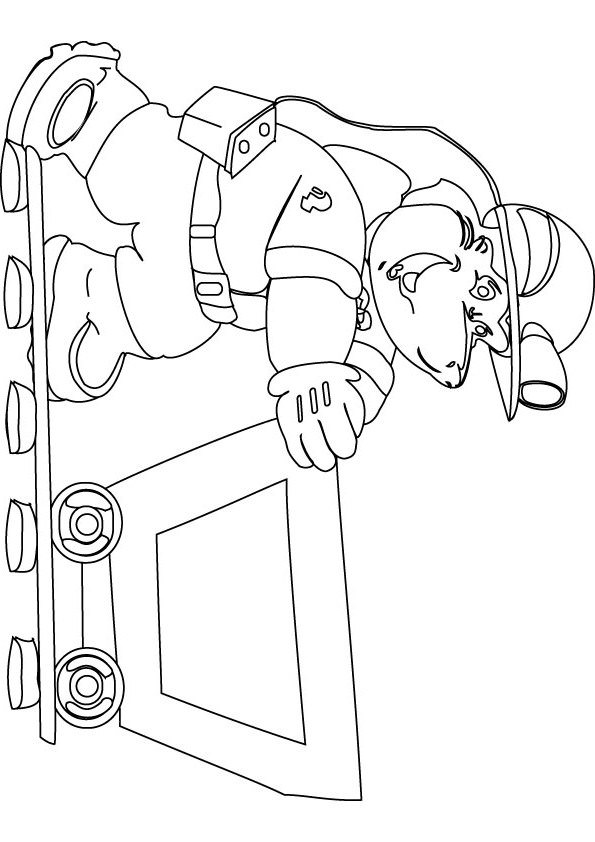 595x842 Coal Miner Coloring Pages