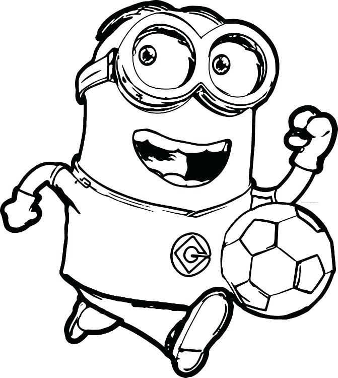 671x750 Minion Coloring Pages Minions Coloring Pages Medium Size