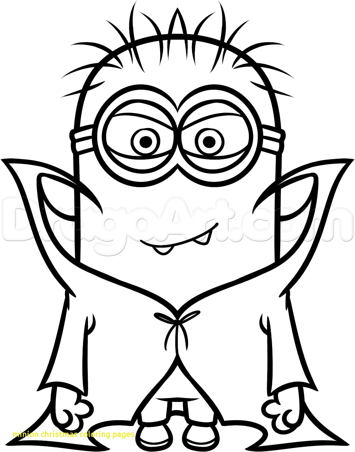 1134x1444 Minion Christmas Coloring Pages